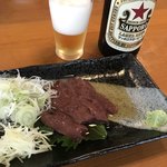 鯨肉 - キモ刺し