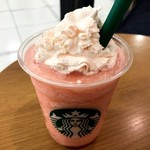 STARBUCKS COFFEE Sakaerashikkuten - ピーチ ピンク フルーツ フラペチーノ