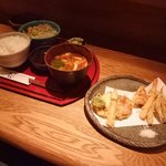 Tenmaru - 天ぷら定食１０００円