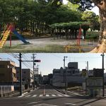 セルピコ - 近くの中央公園とその通り