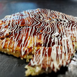 Okonomiyaki Takeshi - 豚玉＋もち