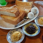 Komeda Coffee Ten Ichinomiya Koshin Ten - モーニング３種