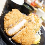 松のや - ダブルロースカツ定食