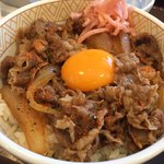 Sukiya Suminoe Yamatogawadori Ten - 牛丼 (お化粧後)