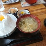 Furu Cafe Kamakuraya - 朝カフェ  たまごかけゴハン580円