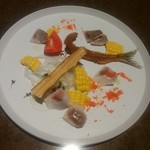 Next Ken's Style Cuisine Nagasaki - 鰯バルコサミ酢〆炙り