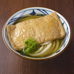 Marugame Seimen Kamojima Ten - 【きつねうどん】並　420円