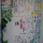 銀の匙 - 鳴子温泉案内図