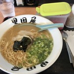 黒田屋 - ラーメン＝４５０円
      ３月は４３０円やった