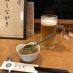 ととや - こちらはフライングビール(^_^;)