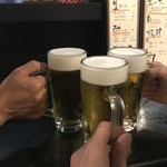 Sumiyaki Saiwai Shinsaibashi - 乾杯♪