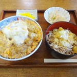 増田屋 - ヒレカツ丼おそば付