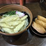 Bobura Udon - ごぼう天うどん＝４５０円
                        いなり＝２００円