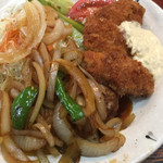 Les boar Takaraura Ten - 
      日替りランチ(780円)(2018.10.現在)