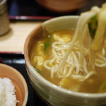 Curry Udon Tsubaki - 揚げカレーうどん