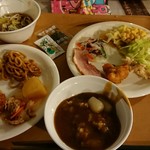 Karuizawa Hotel Paipu no Kemuri - バイキングの夕食