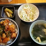 がっちゃん家 - とりかわ丼