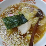 Toyo Ken Kimachidori Ten - ワンタン麺￥820