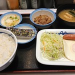 Matsuya Isesagicho 2 Chome Ten - 2018年10月　ソーセージエッグ定食