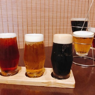 A shop where you can drink craft beer♪