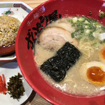 Ramen Zundouya Naratamaharahonmachi Ten - チャーハン定食♪ 
      味玉らーめん(850円)・ハーフチャーハン(＋190円)