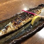 Sachinoya - 新サンマの塩焼き680円