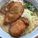 黒木食堂 - ひれかつラーメン800円