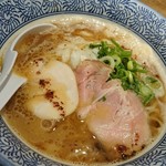 麵屋カモメ亭 - 2018年12月朝らー：こくまろ白湯(マー油)