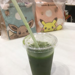 Gyokuro Ken Yoshizuya Kiyosu Ten - お隣のミスドで買ったドーナツをバックに