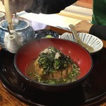 Fuku Maru - 【お茶漬け(アジ)/950円】お茶かけ後