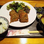 ごはん亭 家蔵 - カレイの唐揚げ（セット）