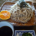 Sansui En - ざる蕎麦大盛り700円