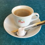 Fiori - パスタランチのドリンクでホットコーヒー