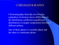 CHROMATOGRAPHY