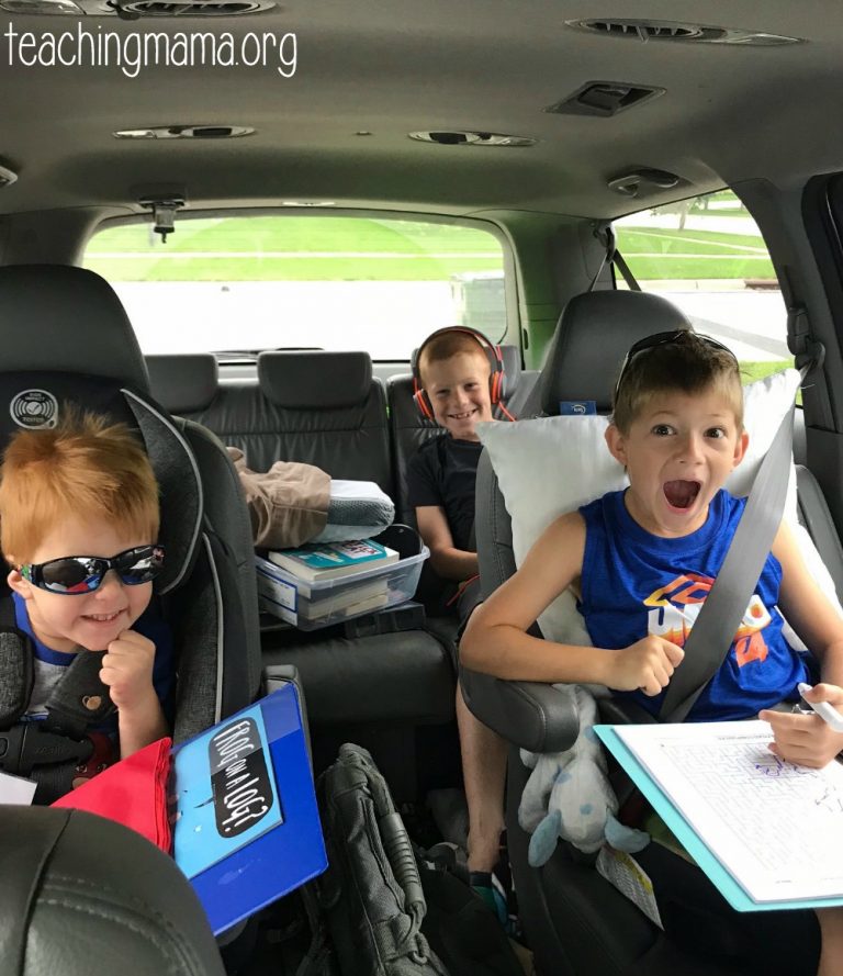 Road Trip Binders for Kids