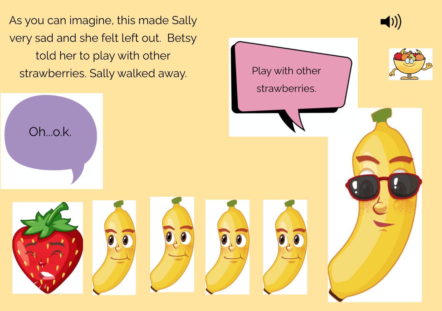 Betsy The Top Banana Boom Cards-A story about cliques PLUS task cards ...