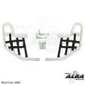 Yamaha Raptor 350 Nerf Bars Silver with Black Nets