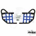 Yamaha Raptor 350 Nerf Bars Black with Blue Nets