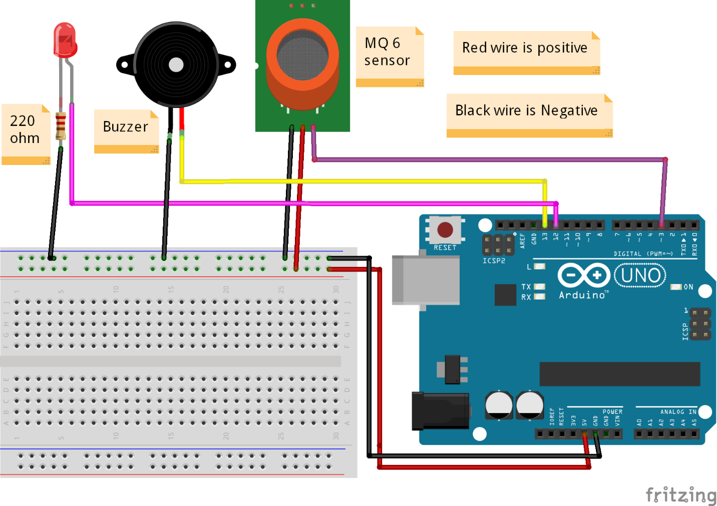 Lpg Gas Leakage Detector Using Arduino Mq6 Sensor And 16x2 Lcd Uno - Vrogue