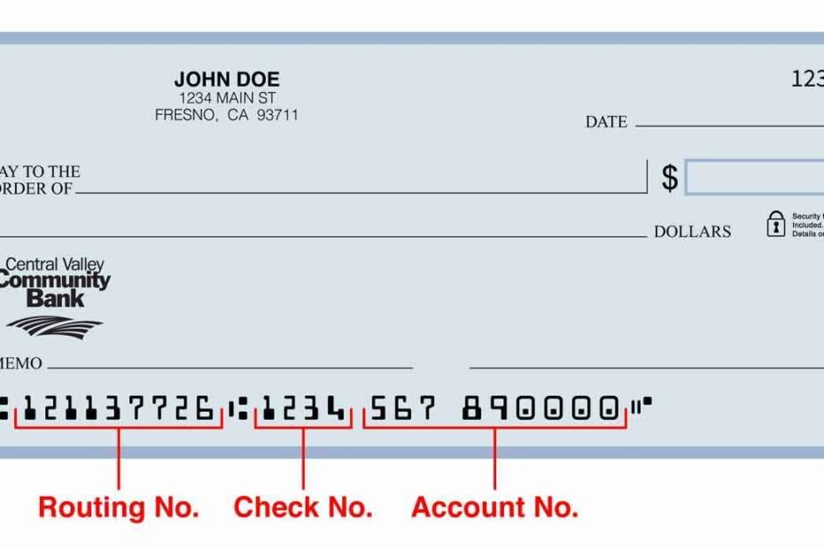 where is the routing number on a check - TechClient