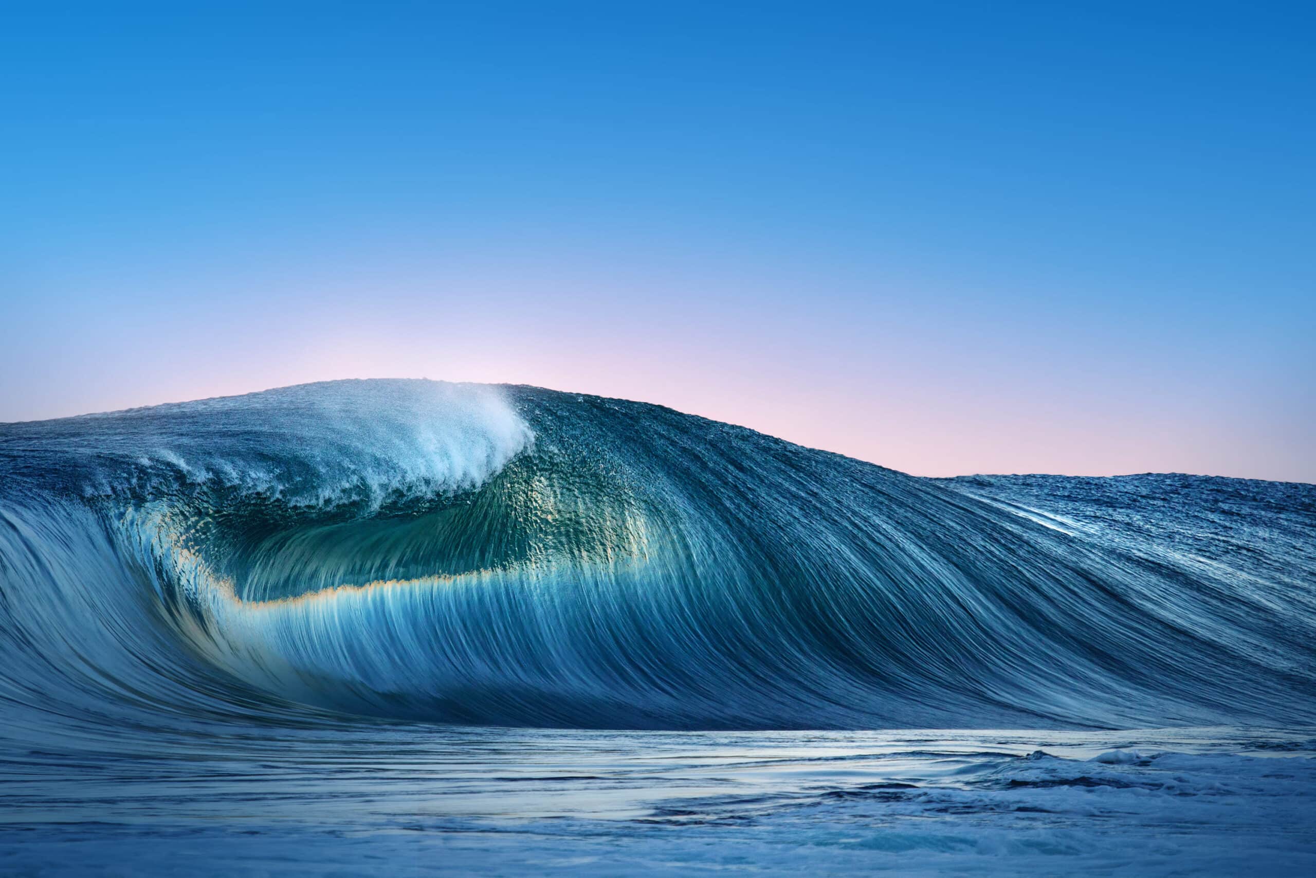 Matebook X Pro ocean waves