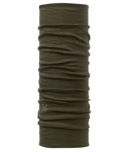 Studio photo of the BUFF® Safety Merino Lightweight Design "Solid Cedar". Source: buff.eu