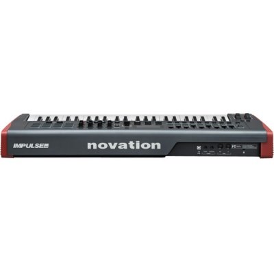 Novation Impulse 49 49 Key MIDI Controller Keyboard with 8 Velocity Sensitive Pads and Automap Support