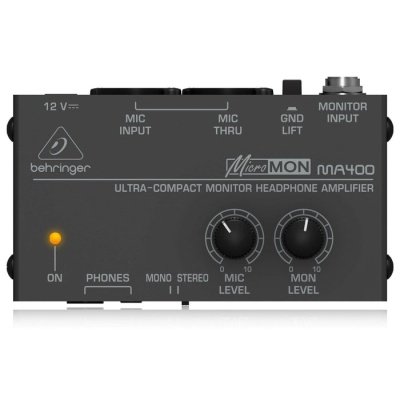 Behringer MA400 Headphone Amplifier Ultra-Compact Monitor