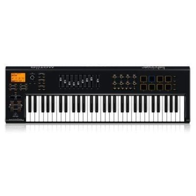 Behringer MOTOR61 MIDI Keyboard 61-Key USB/MIDI Master Controller