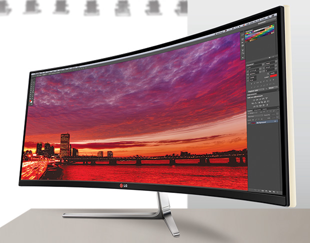 LG Curved Ultrawide Monitor