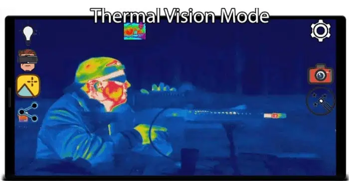 vr thermal & night vision camera fx infrared camera apps