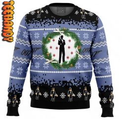 007 James Bond Ugly Christmas Sweater