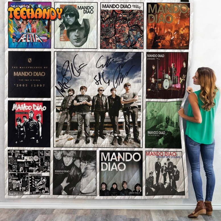 Mando Diao Albums 3D Customized Quilt Blanket