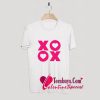 XOXO Funny Valentine Love T-Shirt Pj